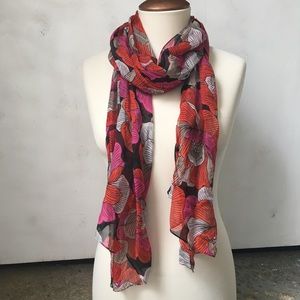 Floral Silk Scarf